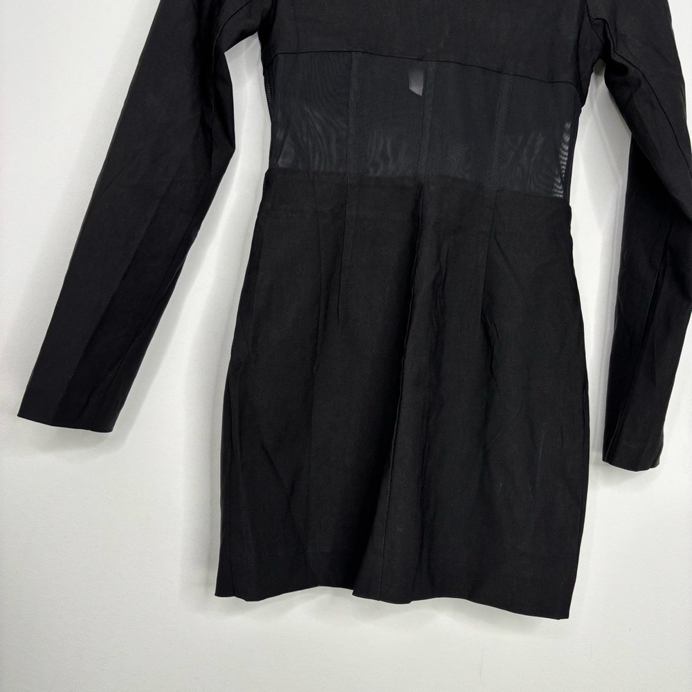 Michael Costello x REVOLVE Chase Jacket Dress Black Blazer Mini, Size Small New - Picture 10 of 16